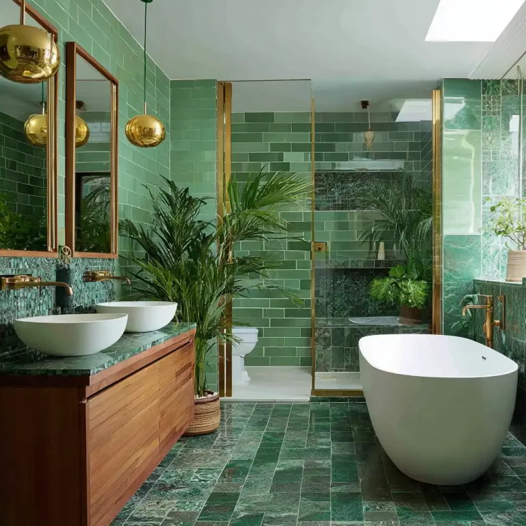 Green Bathroom Ideas