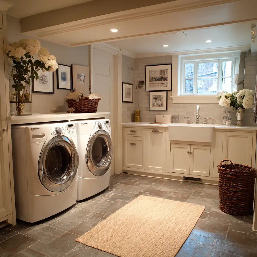 Basement Laundry Room