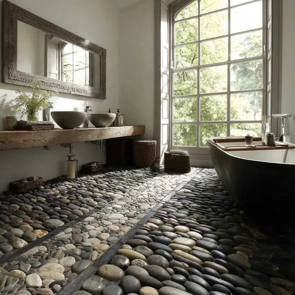 Pebble Stone Flooring