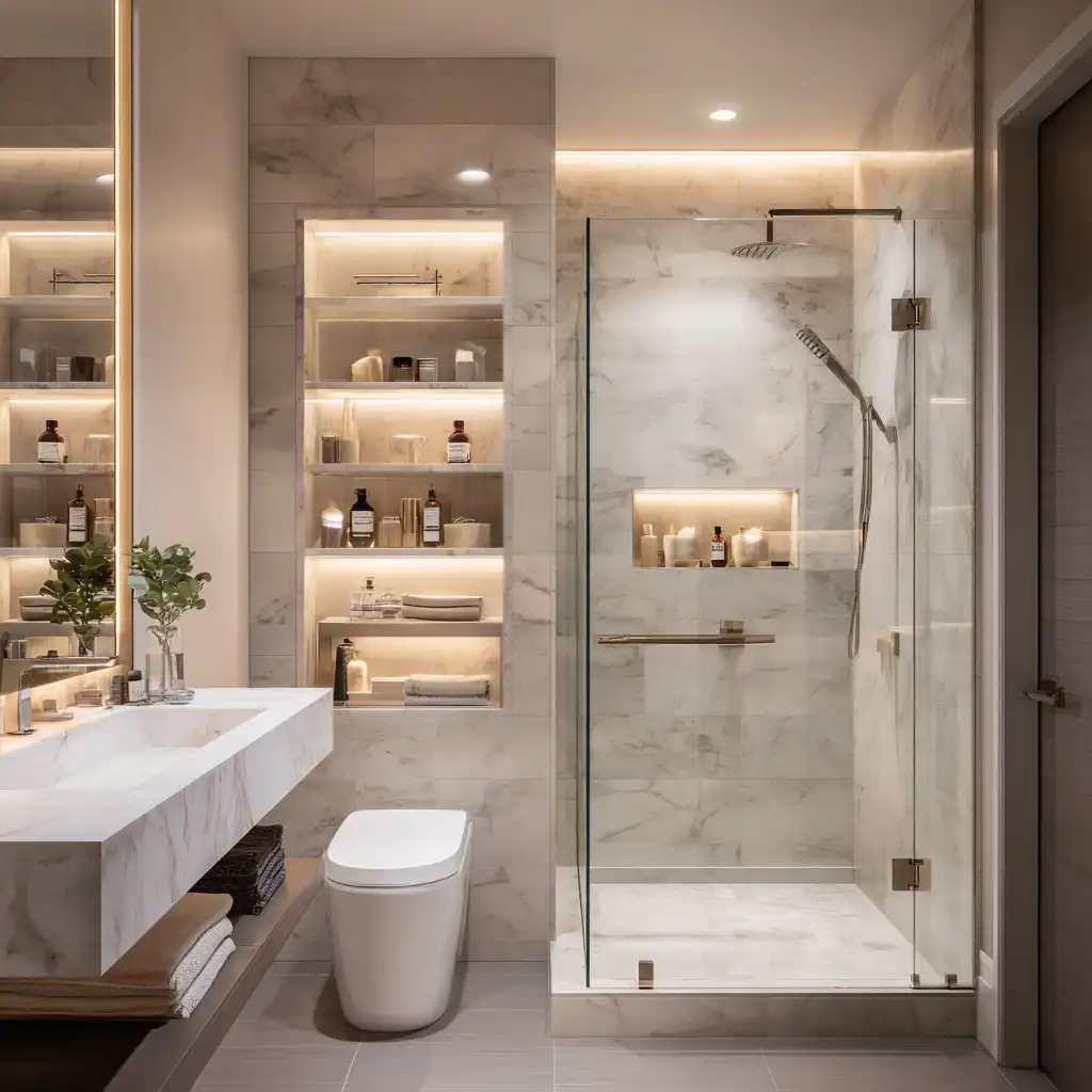 Recessed Storage Niches