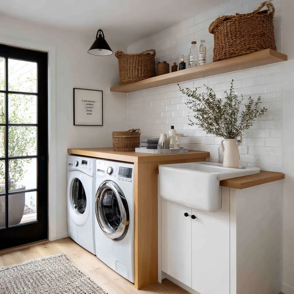 Tiny Laundry Room