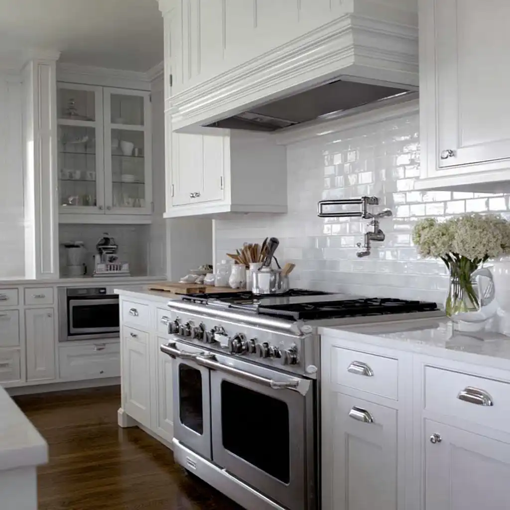 White Pot Filler