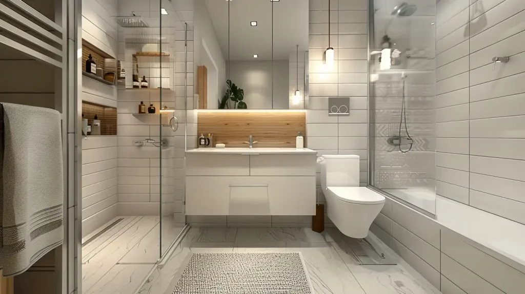 collection-style bathroom