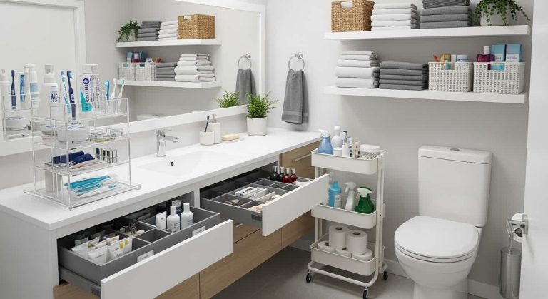 Bathroom Organization Ideas