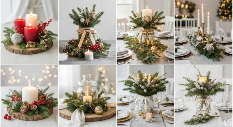 19 Christmas Centerpieces DIY