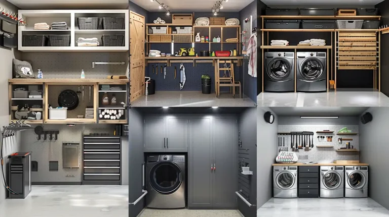 19 Garage Organization Ideas with Laundry