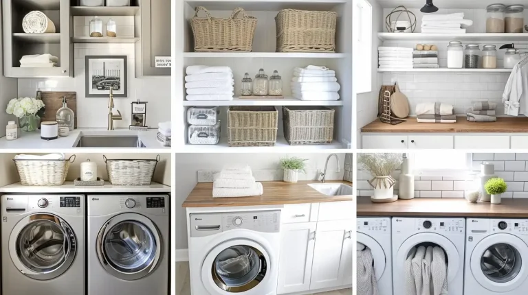 19 Laundry Room Folding Station Ideas