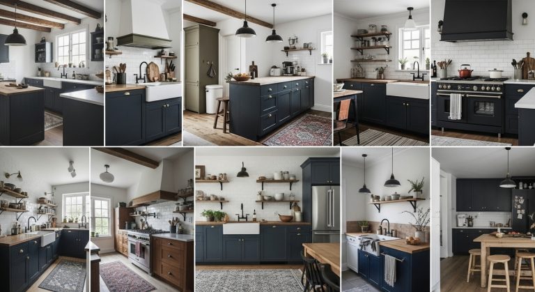 20 Moody Farmhouse Kitchen Ideas