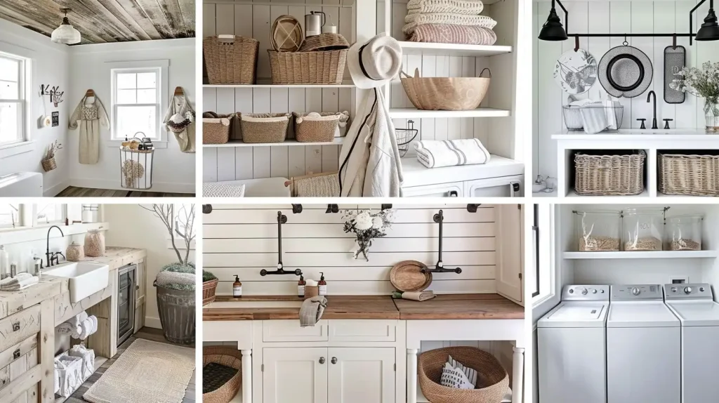 20 Rustic Laundry Room Ideas