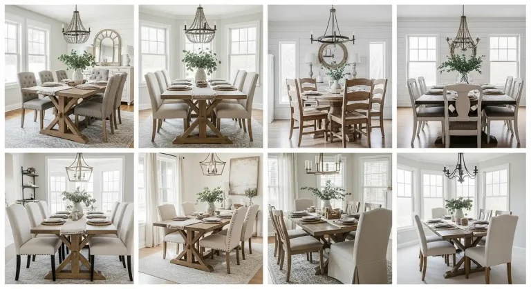 23 Modern Farmhouse Dining Room Ideas