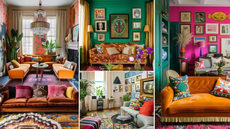 24 Maximalist Living Room