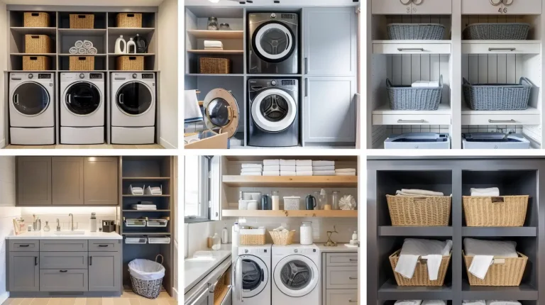 25 Laundry Room Ideas Stacked Washer Dryer