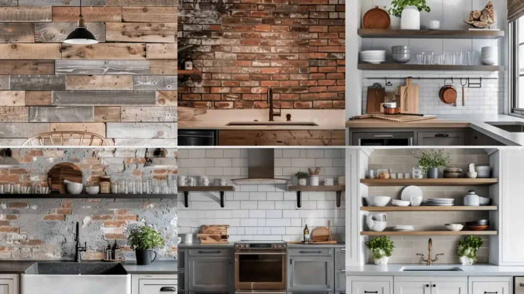25 Rustic Kitchen Backsplash Ideas