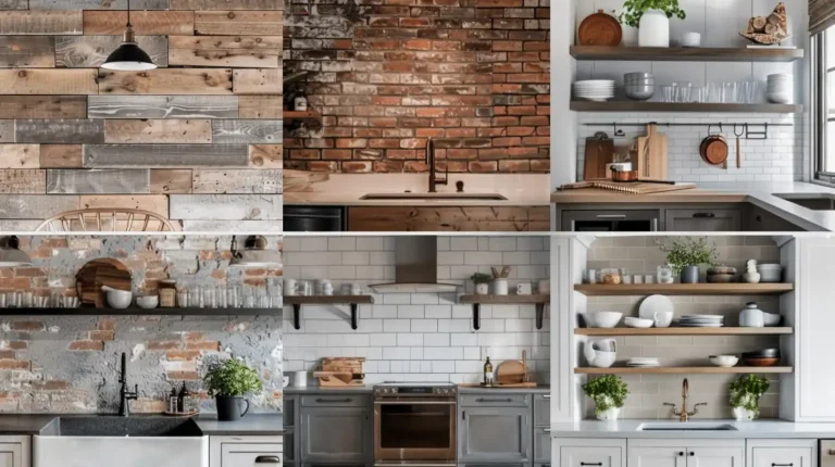 25 Rustic Kitchen Backsplash Ideas
