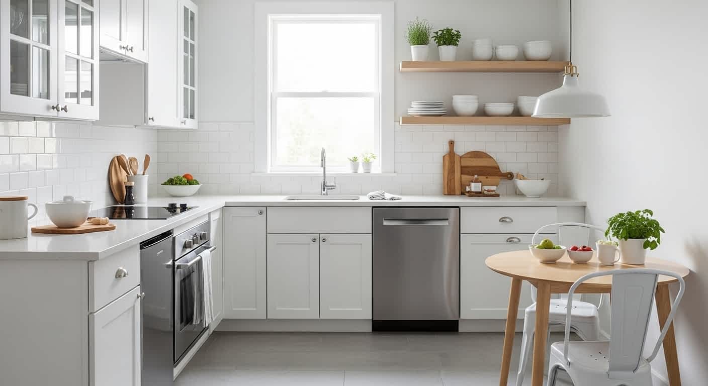 27 Small White Kitchen Ideas