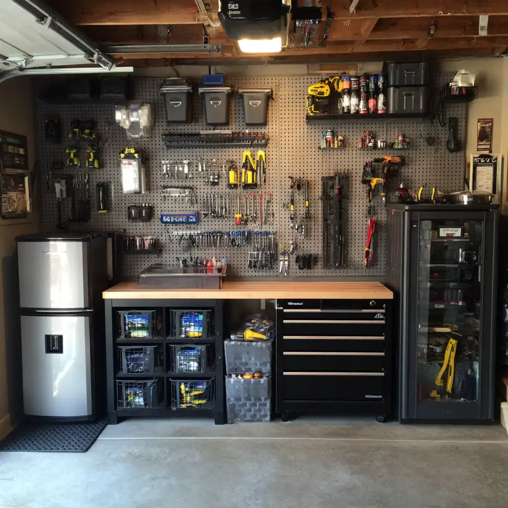  Add Pegboards for Tools