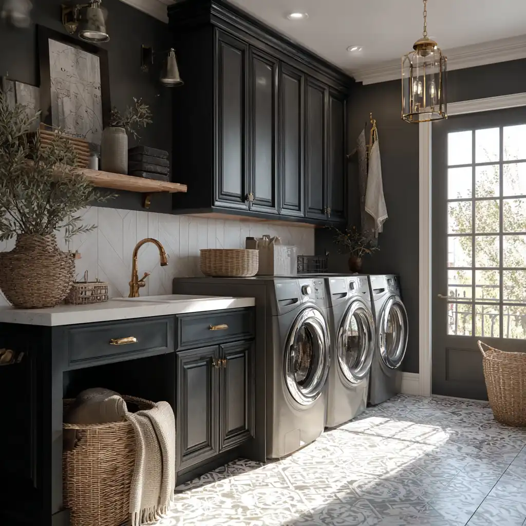  Antique Décor Accents laundry room