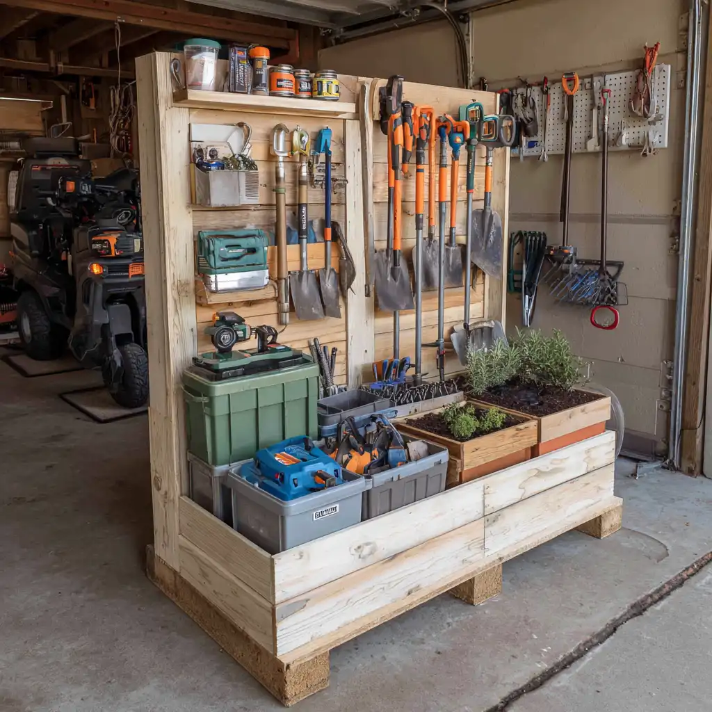 Build a DIY Garden Tool Stand