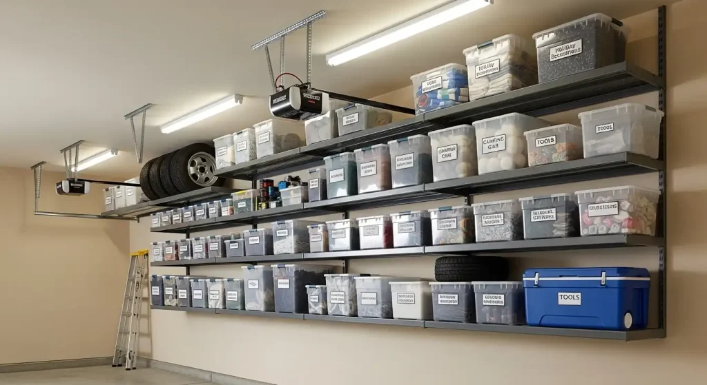 Ceiling-Mounted Overhead Racks