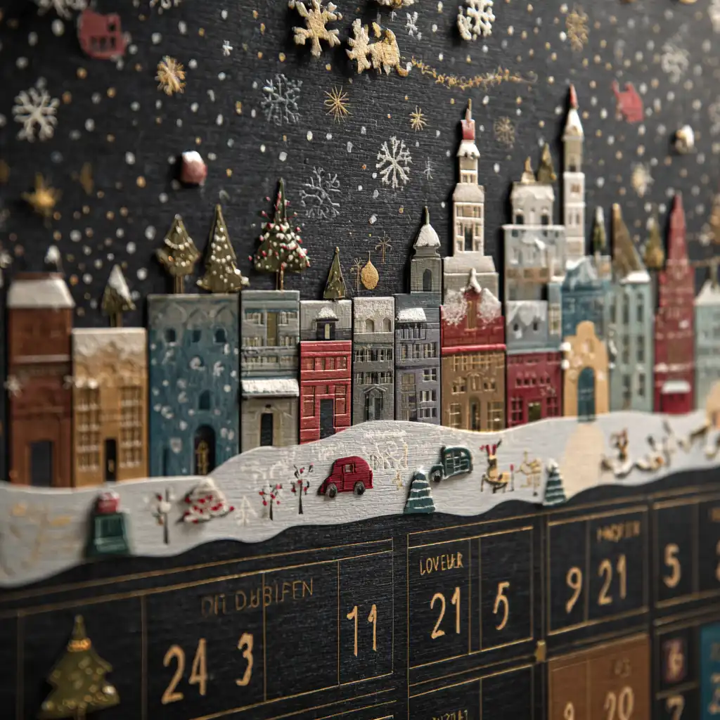 Chalkboard Advent Calendar