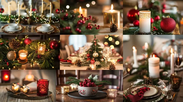 Christmas Table Centerpieces