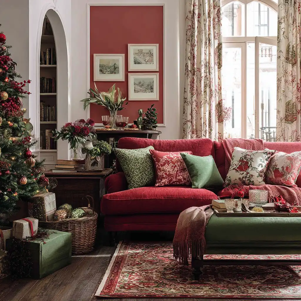 Classic Red and Green Palette