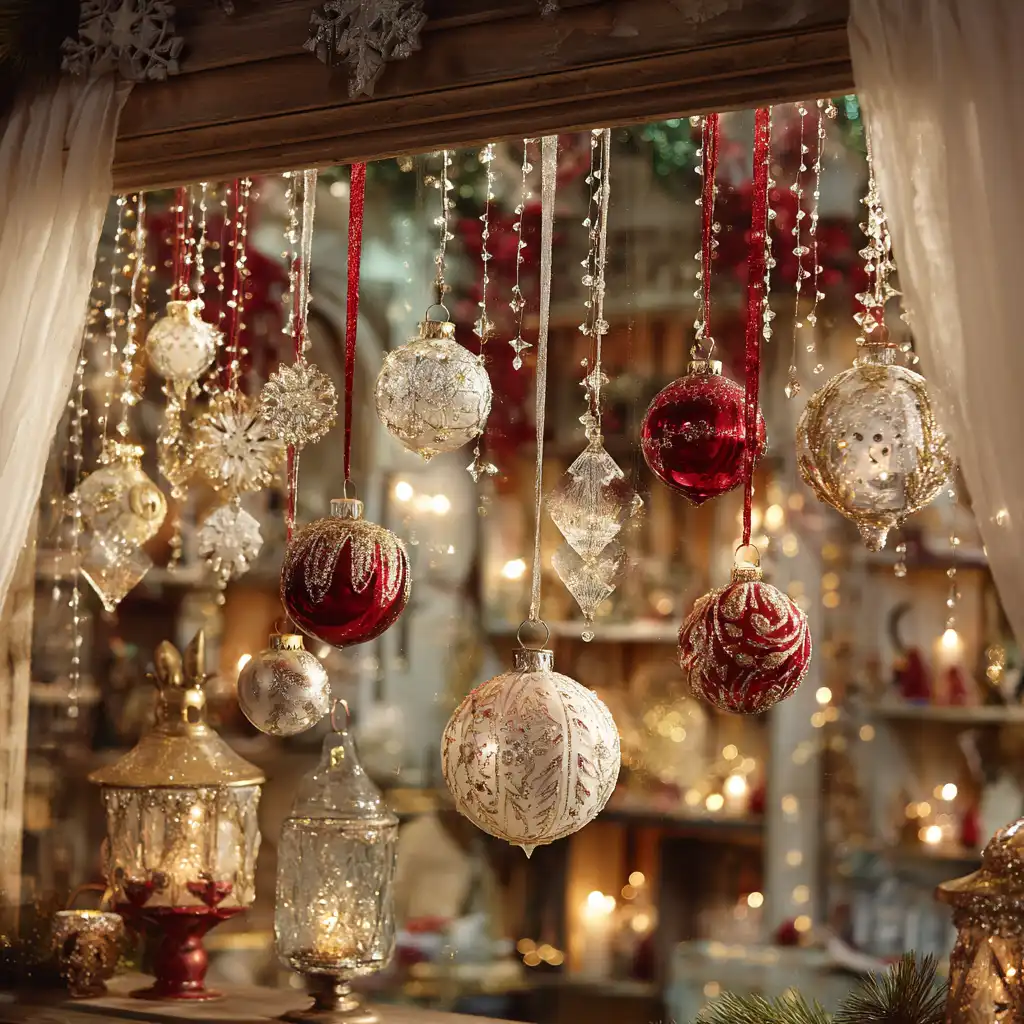 Create Hanging Ornament Displays