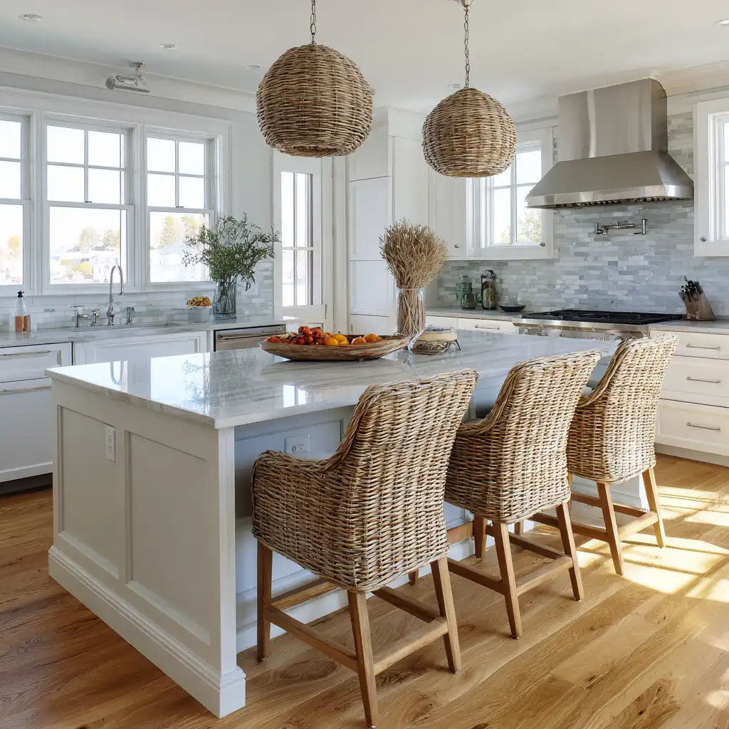 Create a Coastal-Inspired Island