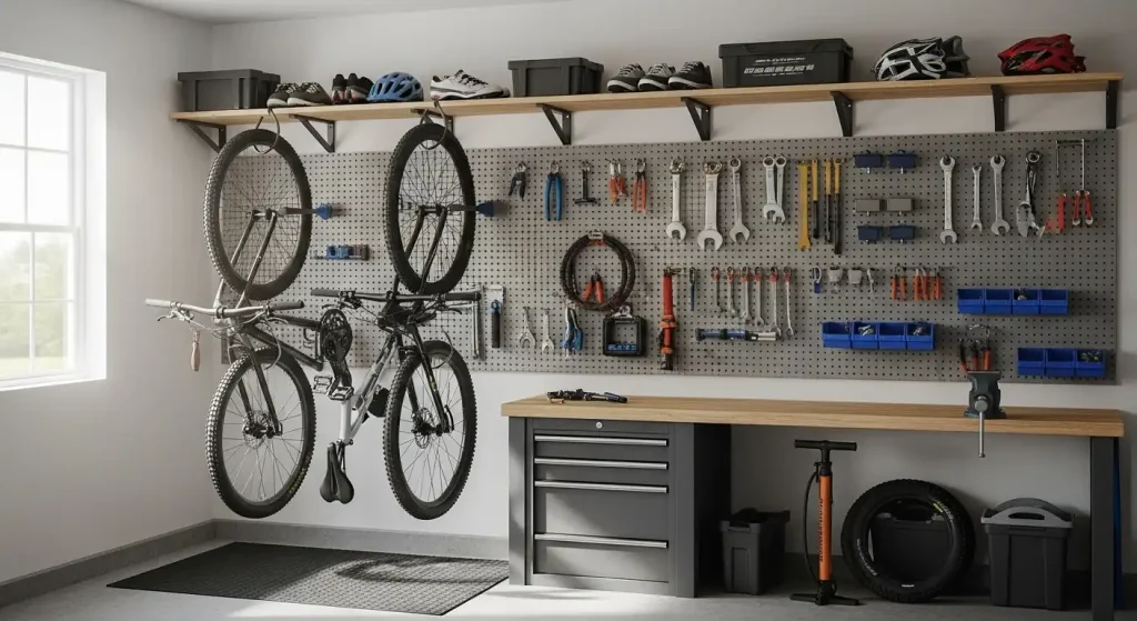 Create a DIY Bike Storage System