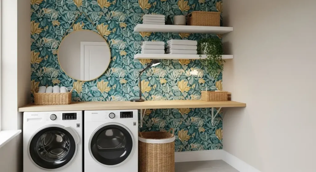 Decorative Wallpaper Accent Wall