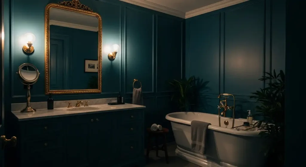 Deep Teal for Moody Elegance
