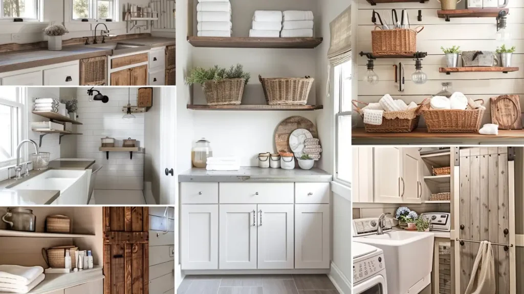 Farmhouse Laundry Room Ideas