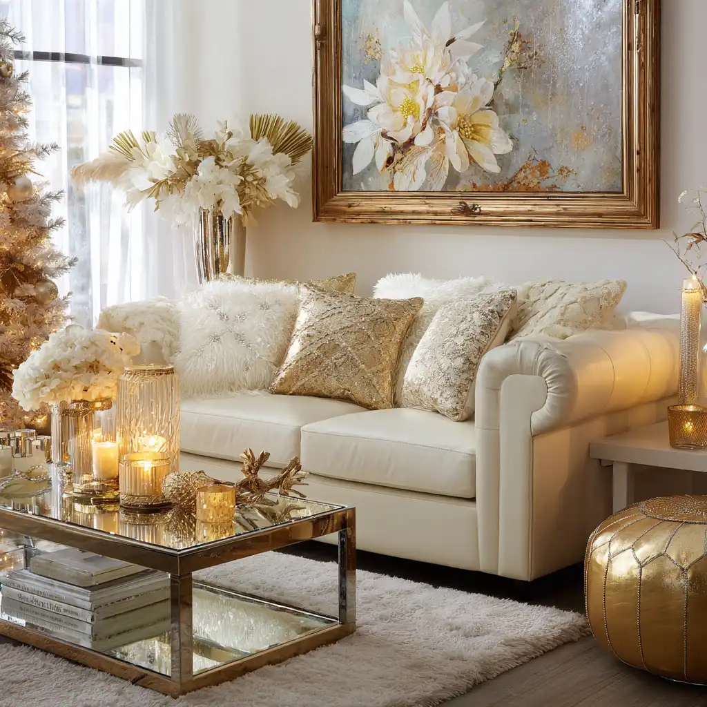 Gold and Glamorous Accents
