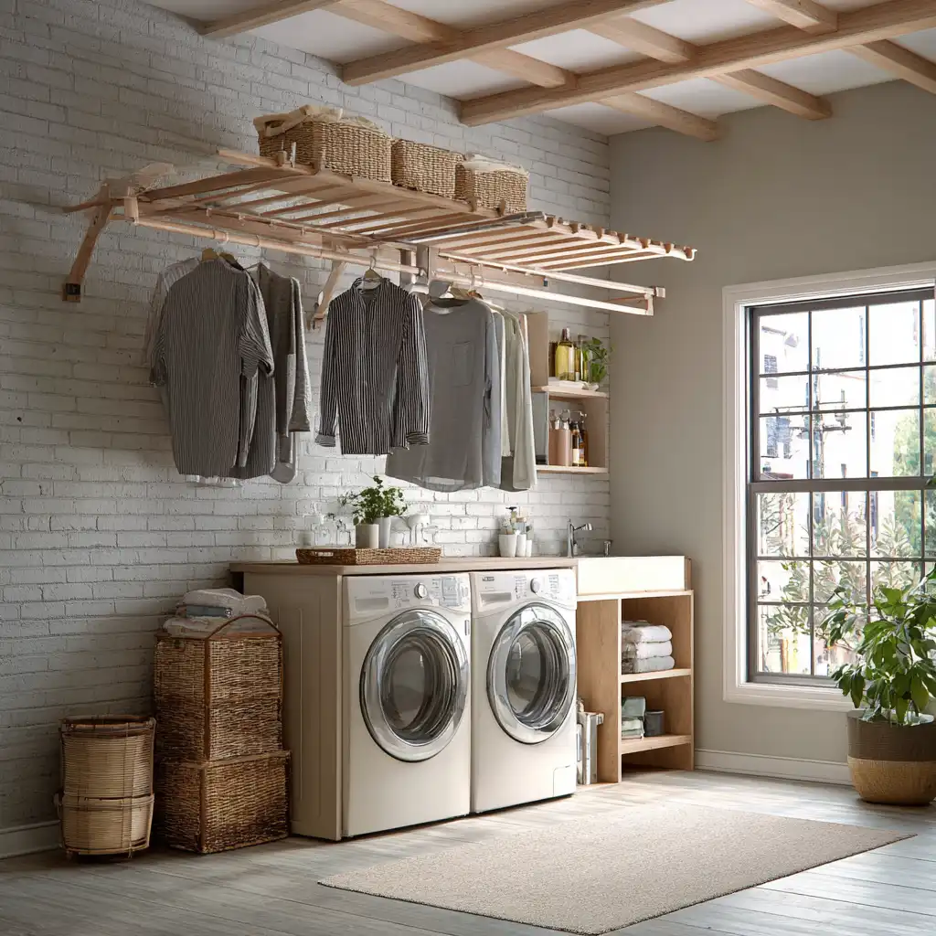 Hang a Drying Rack or Rod
