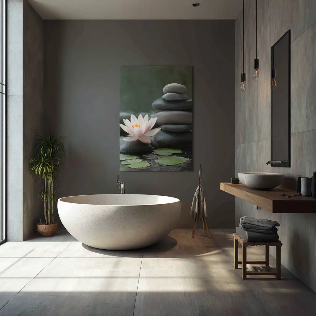Incorporate Calming Artwork and Decor