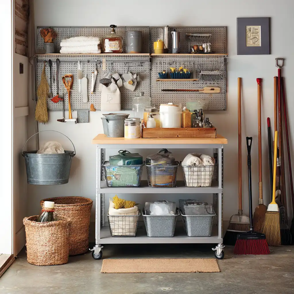 Keep a Cleaning Station Handy