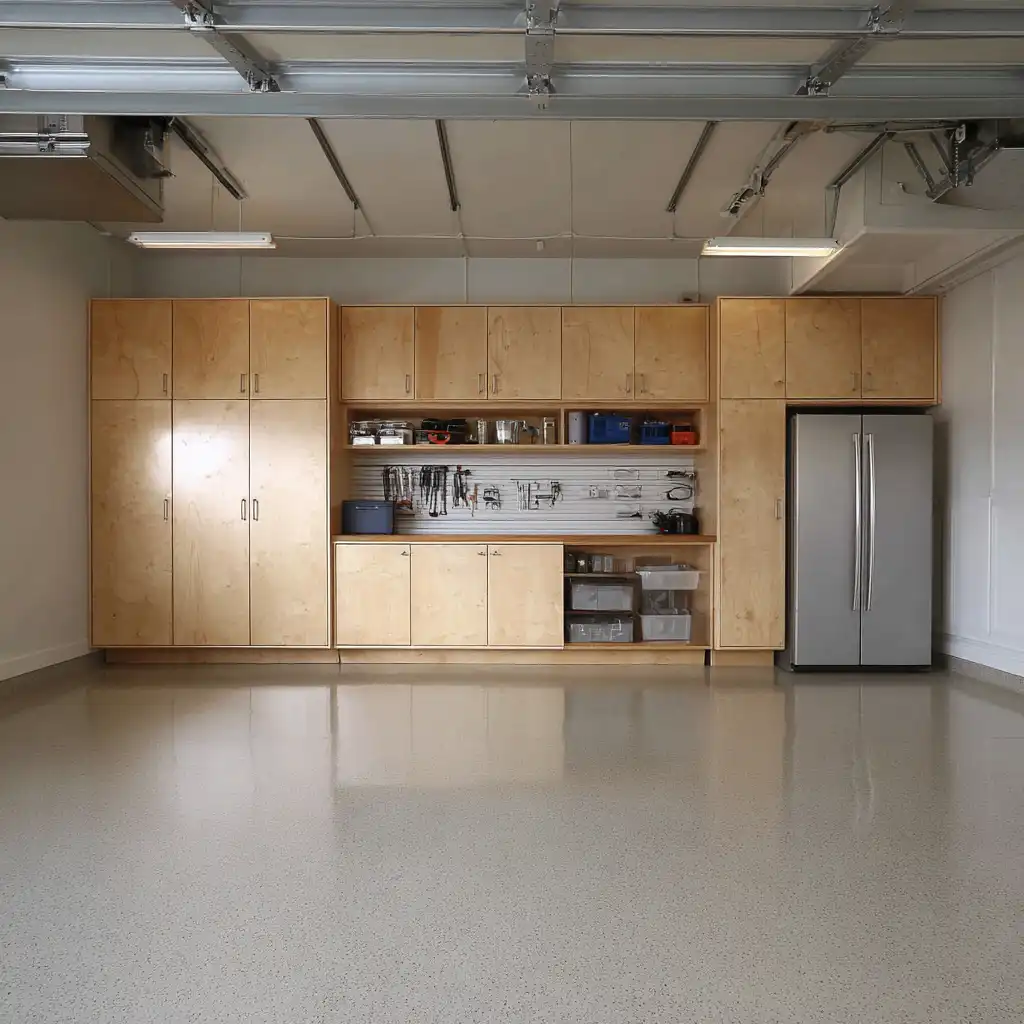 Overhead Cabinets for Unused Vertical Space