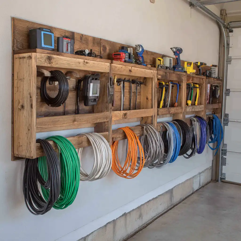 Pallet Hooks for Cables and Extension Cords