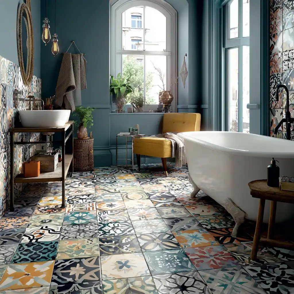 Patterned Moroccan Tiles