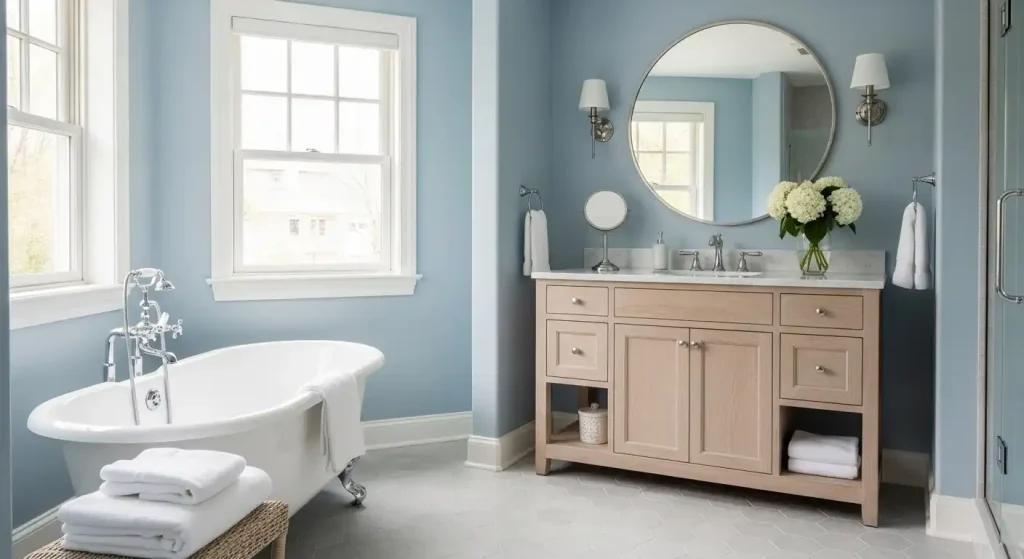 Powder Blue for Fresh, Airy Brightness