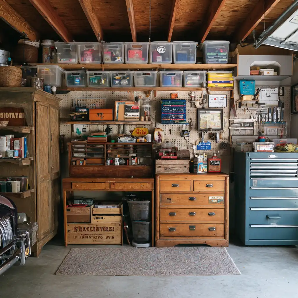  Repurpose Old Cabinets for Storage