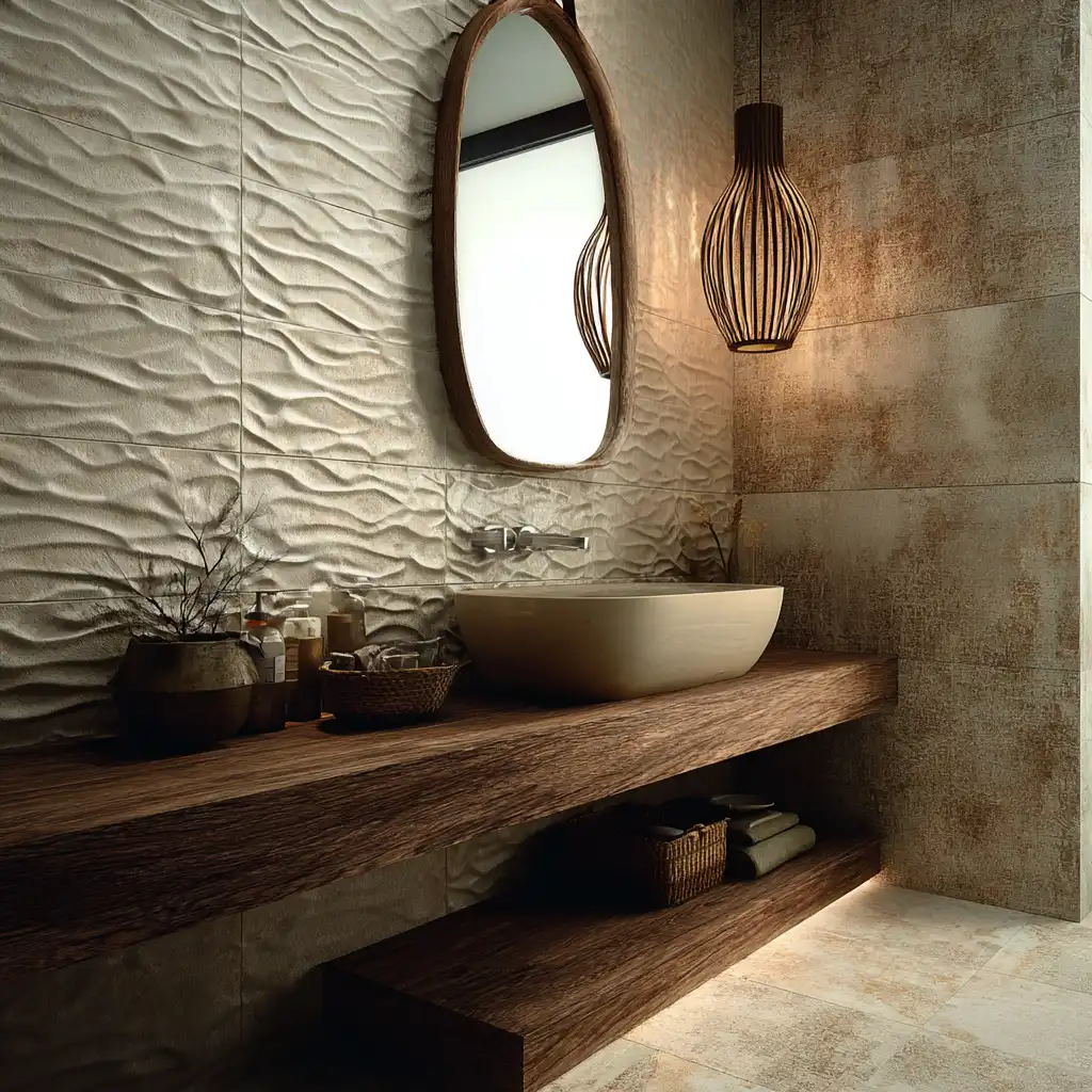 Textured 3D Wall Tiles