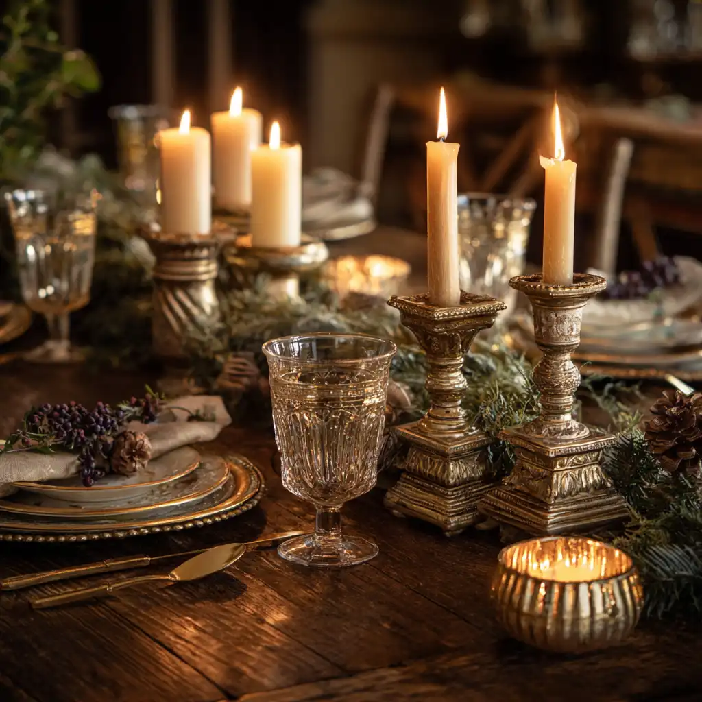 Vintage-Inspired Candle Holders