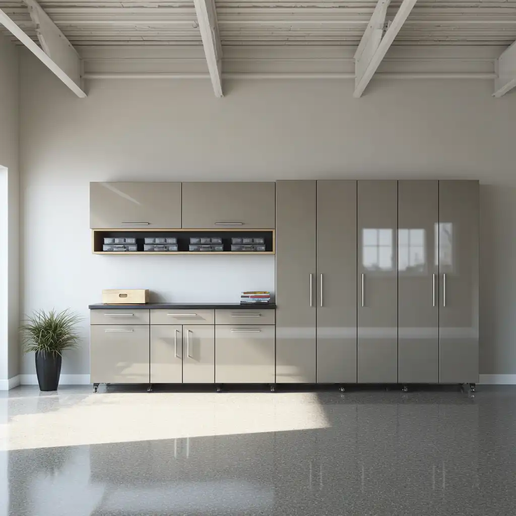 Wall-Mounted Cabinets to Maximize Floor Space