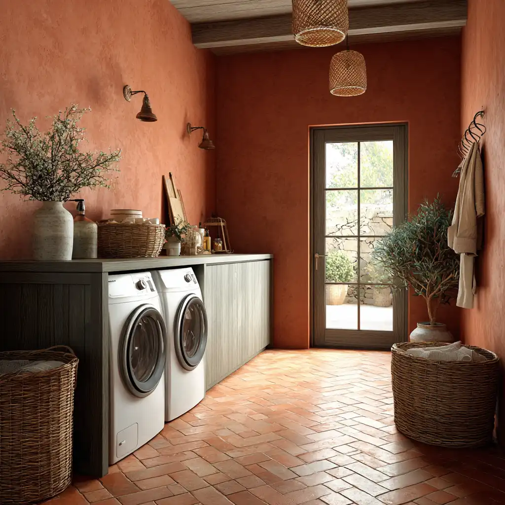 Warm Terracotta for Rustic Charm
