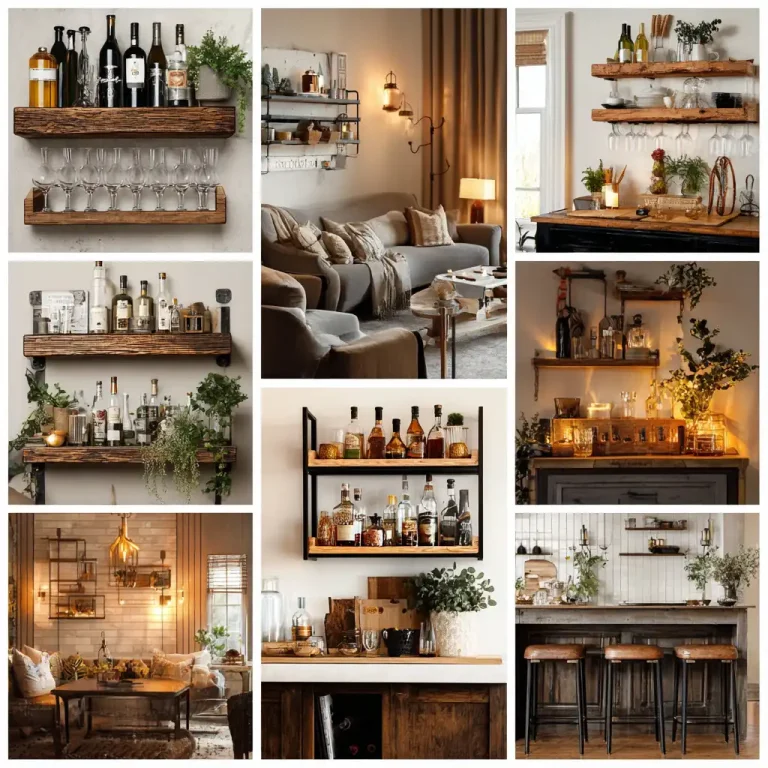 16 DIY Bar Shelf Ideas