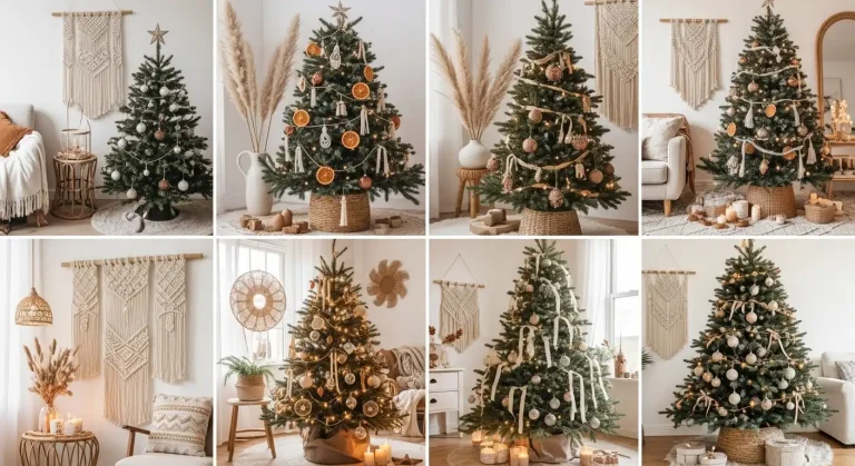 17 Boho Christmas Tree Decorating Ideas