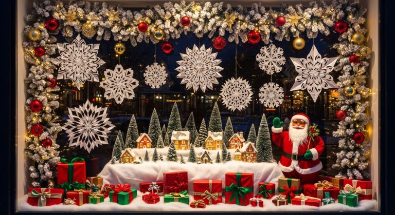 17 Christmas Window Decorations