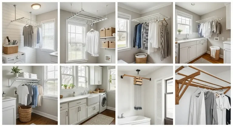 17 Laundry Room Drying Rack Ideas