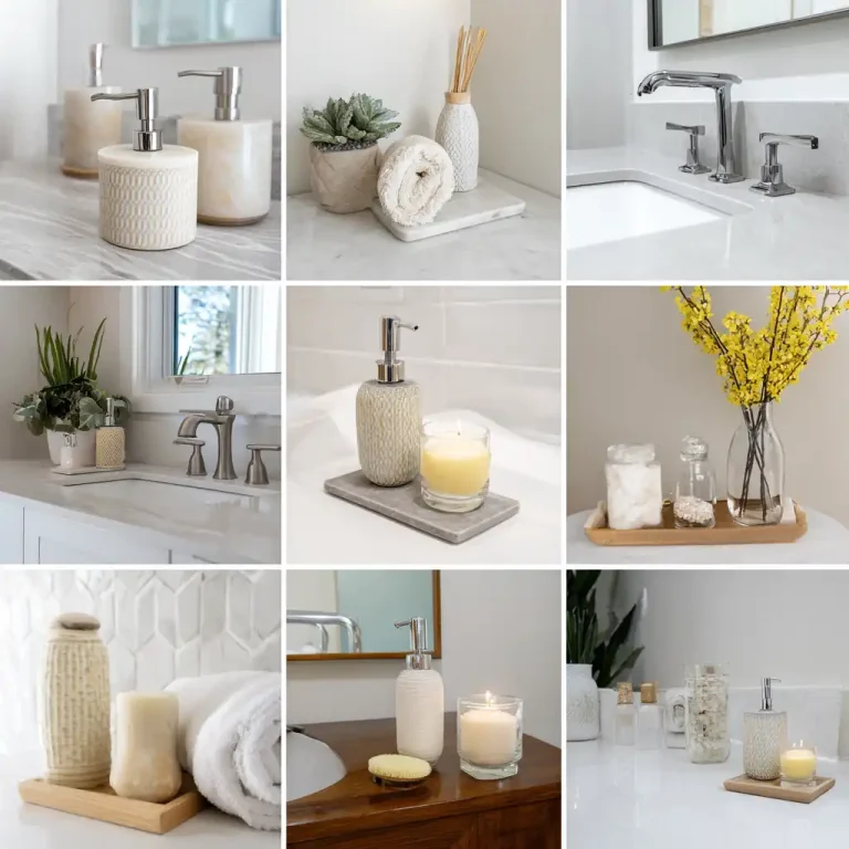 18 Bathroom Counter Decor Ideas